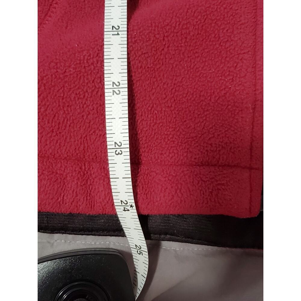 Eddie Bauer Windcutter Fleece Jacket Women’s Red Black Softshell WeatherEdge 365 - Picture 6 of 16